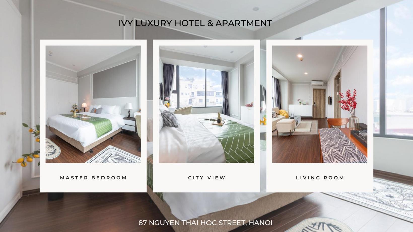 האנוי Ivy Hotel & Apartment - Stay 24H מראה חיצוני תמונה